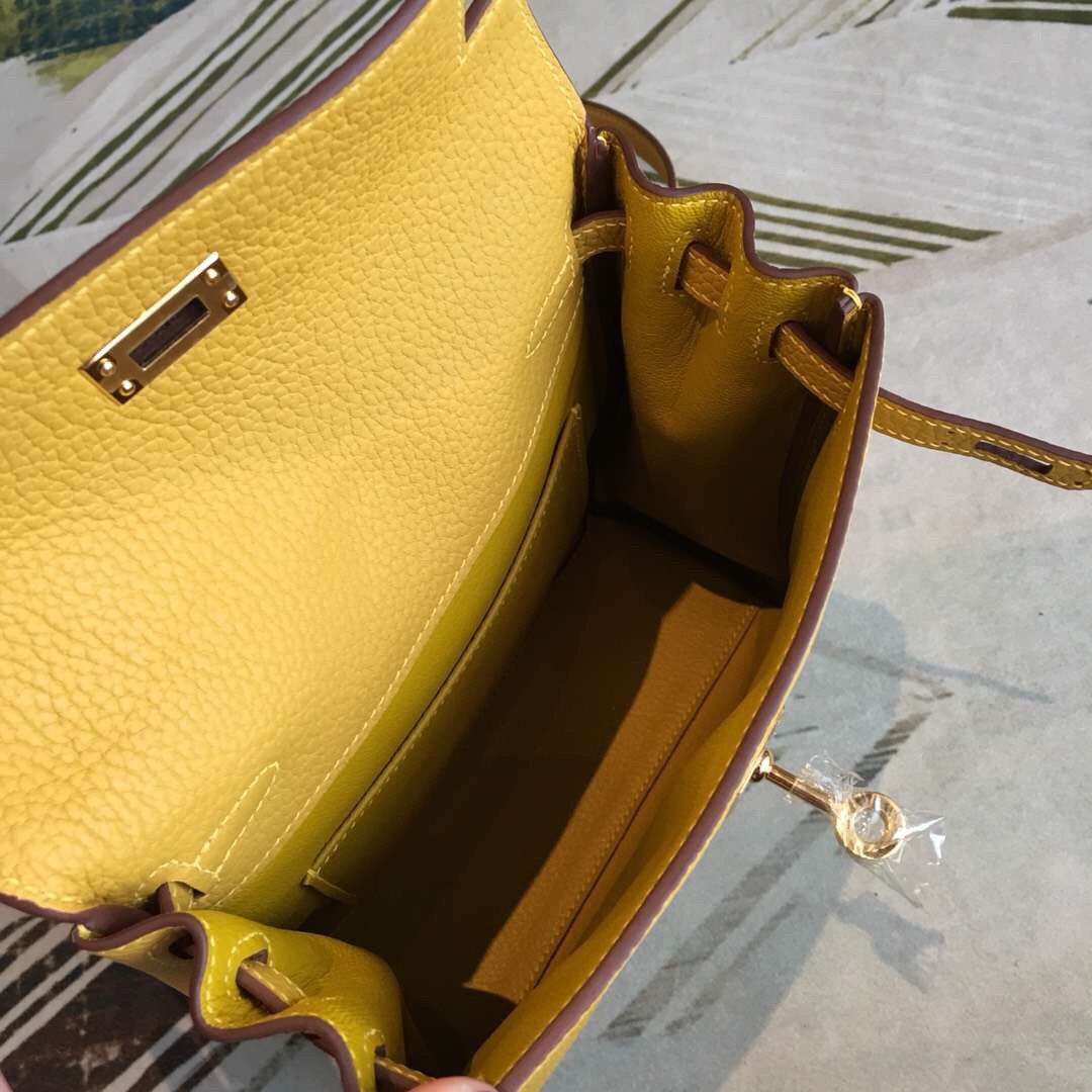 Hermès Taurillon Clemence Kelly Ado Backpack in 2023
