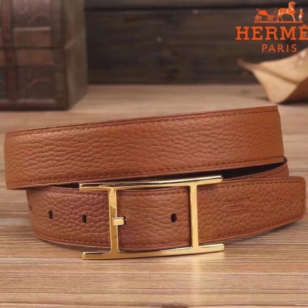 Shop HERMES Quentin Reversible Belt (H079632CKAG085